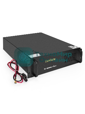 Батарейный блок ExeGate PowerExpert BX-3U.240V.20S7Ah для ULS-575-6kVA/ULS-575-10kVA встроенные батареи 12V 7.2Ah - 20шт, Rackmount 3U, металлический корпус, черный