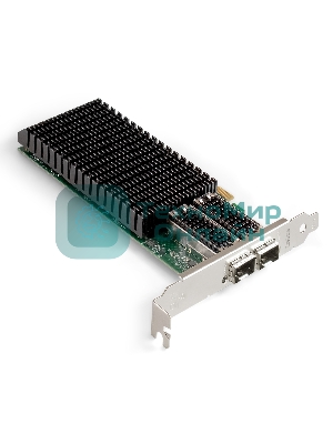 Сетевой адаптер ExeGate EXE-MCX4-2SFP28 (PCI-E x8 v.3, порты 2x SFP28, Dual 25/10/1Gb/s, RDMA NIC Chipset Mellanox ConnectX-4)