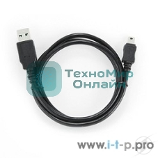 Кабель Gembird/Cablexpert USB 2.0, мультиразъем USB, AM/miniB 5P, 30см, пакет