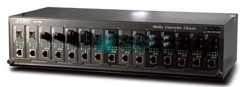 Шасси для уставнки медиаконвертеров MC-1500 15-slot 19