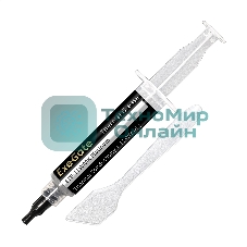 Термопаста ExeGate ETP-11WMK Platinum (11 Вт/(м•К), 8г, шприц с лопаткой)