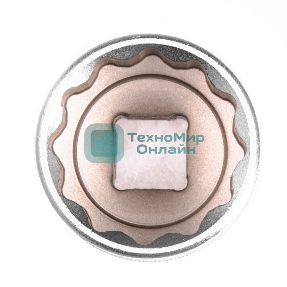 Головка торцевая, 32 мм, 12-гранная, CrV, 1/2