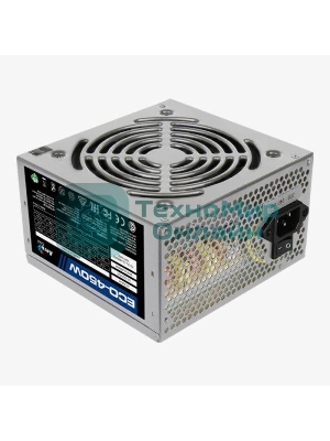 Блок питания Aerocool/Formula ECO-450W, 450Вт, 120мм, серебро