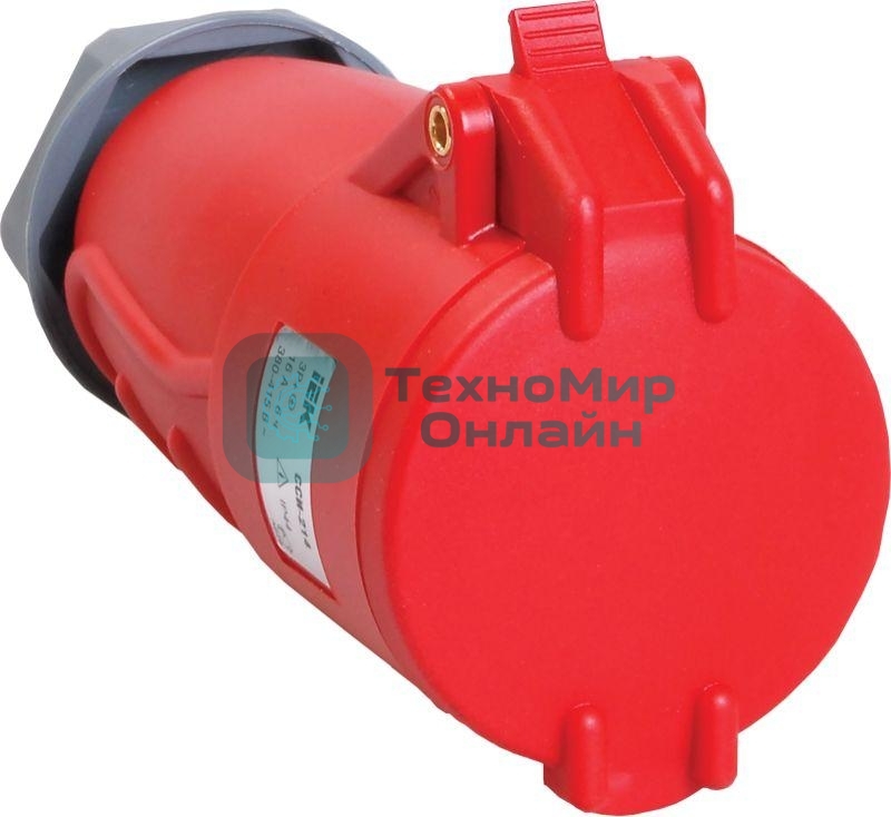 Розетка переносная IEK PSN22-016-5 ССИ-215 16А-6ч/200/346-240/415В 3Р + РЕ+ N IP44 MAGNUM IEK