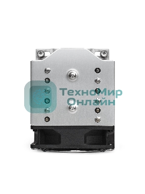 Кулер для процессора ExeGate ESNK-P0064AP4.PWM.4U.SP3.Cu серебристый, 92 мм, алюминий/медь, 3800 об/мин, 44 дБ, 4 pin, 280 Вт, 125.4 мм