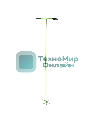Бур лопастной со сменными ножами Сибртех, 2110 мм, удлинитель, диаметр 150 мм, 200 мм