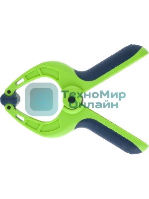 Струбцина клещеобразная Сибртех, пл. корп., 2-х комп. рукоятки, усиленная пружина,1-1/4