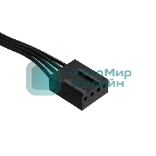 Кулер для процессора ExeGate ESNK-P0062AP4v2.PWM.1U.SP3.Cu медный, 80 мм, медь, 6300 об/мин, 63 дБ, 4 pin, 165 Вт, 27 мм
