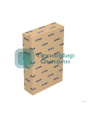 Шкаф коммутационный NTSS Премиум (NTSS-W6U6045GS-2) настенный 6U 600x450 мм пер. дв. стекл 60 кг серый IP20 сталь