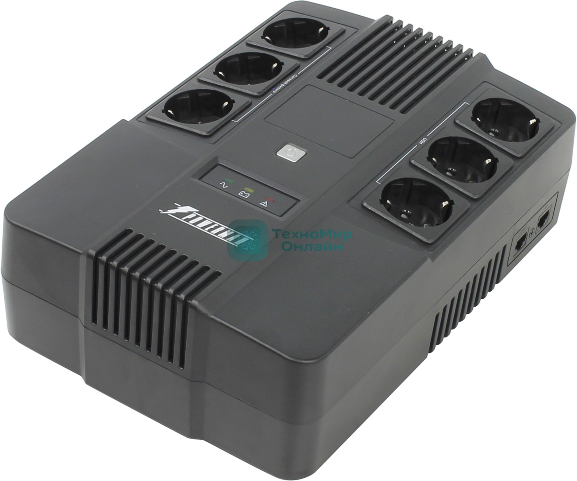 Источник бесперебойного питания Powerman BRICK 600 черный