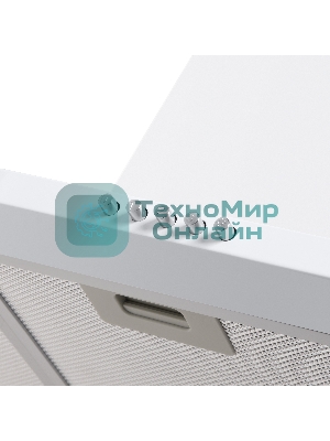 Вытяжка купольная Maunfeld Cork 60, белый, 60 см, 620 куб. м/ч, 47 дБ