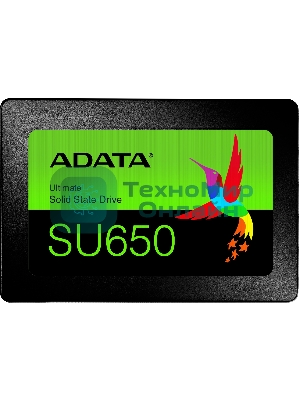 Накопитель SSD ADATA SU650, 960Gb, SATA III, 2.5