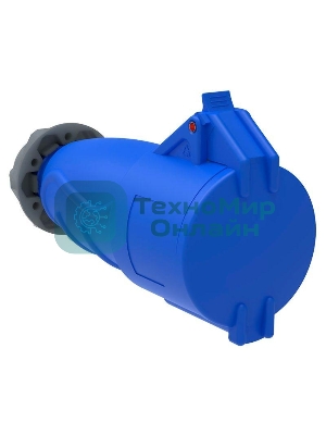 Розетка IEK PSN21-016-3 переносная ССИ-213 16А-6ч/200-250В 2Р + РЕ IP44 MAGNUM IEK