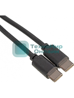 Кабель USB Type-C (m)-USB Type-C (m) 2м черный
