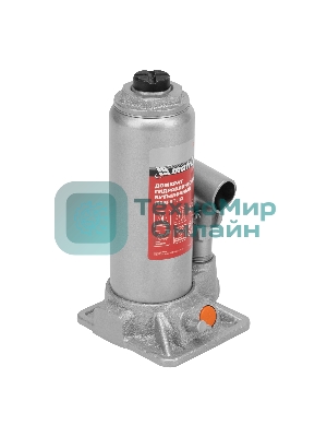 Домкрат гидравлический бутылочный Matrix, 4 т, h подъема 194–372 мм, в пласт. кейсе