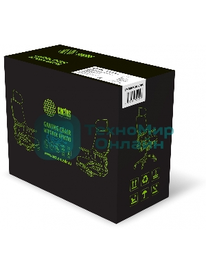 Кресло Cactus CS-CHR-MC01-GYBK серый, сетка, подголовник