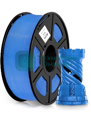Пластик для принтера 3D Cactus CS-3D-PLA-1KG-SKYBU PLA d1.75мм 1кг 1цв.