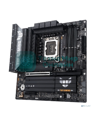 Материнская плата ASUS TUF GAMING B860M-PLUS, LGA 1851, Intel B860, 4xDDR5, 4xSATA, 3xM.2, 1xPCIe 5.0 x16, 1xPCIe x4, 1xUSB-C, 4xUSB-A 3.2 Gen 1, 2xUSB-A 3.2 Gen 2, 1xHDMI, 1xDP, 1x2.5Gb LAN, 7.1, mATX
