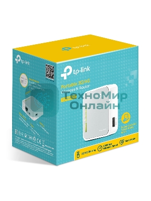 Маршрутизатор беспроводной TP-Link SOHO TL-MR3020 10/100BASE-TX