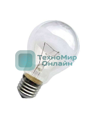 Лампа накаливания Б 95Вт E27 230В (верс.) Лисма 305000200\305003100