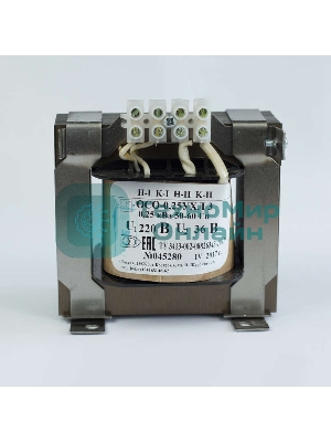 Трансформатор ОСО-0.25-09 220/24В УХЛ3 Кострома ОС0000002215