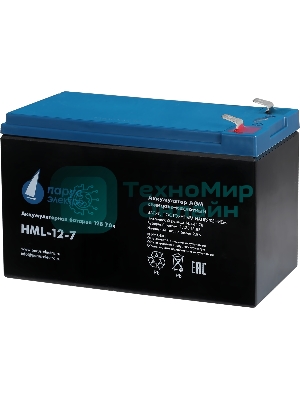 Батарея для ИБП Парус Электро, профессиональная серия HML-12-7