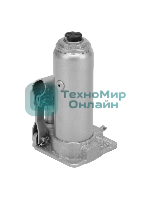 Домкрат гидравлический бутылочный Matrix, 4 т, h подъема 194–372 мм, в пласт. кейсе