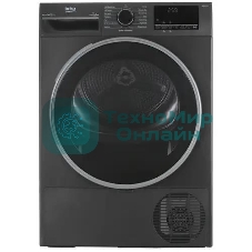 Сушильная машина Beko B3T47239A антрацит, 7 кг, сушка - тепловой насос, программ - 15, 59.7 x 84.6 x 54.3 см