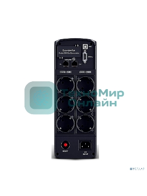 Источник бесперебойного питания Cyberpower CP1350EPFCLCD Line-Interactive 1350VA/810W USB/RS-232/RJ11/45 (6 EURO)