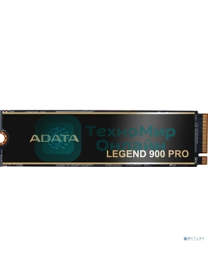 Накопитель SSD ADATA LEGEND 900 PRO, 2Tb, PCIe 4.0 x4, M.2 2280, NVMe, R/W 7400/6500