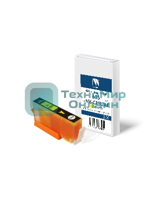 Картридж струйный NVPrint 655 (NV-CZ112AE) Yellow для HP DeskJet IA 3525/4615/5525/6525 (15 мл) совместимый