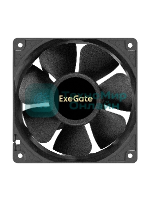 Вентилятор 24В DC ExeGate EX12038S2P-24 (120x120x38 мм, Sleeve bearing (подшипник скольжения), 2pin, 3000RPM, 46dBA)