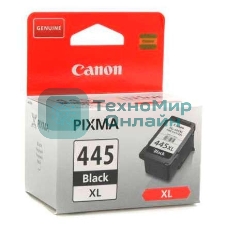 Картридж струйный Canon PG-445XL (8282B001), для Canon MG2540, Черный, 400 стр.