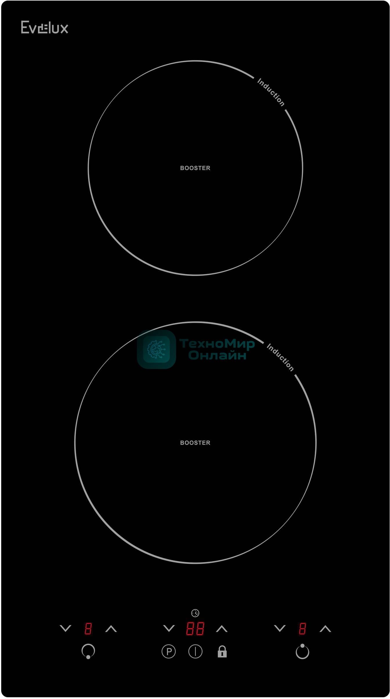 Индукционная варочная панель Evelux HEI 320 B