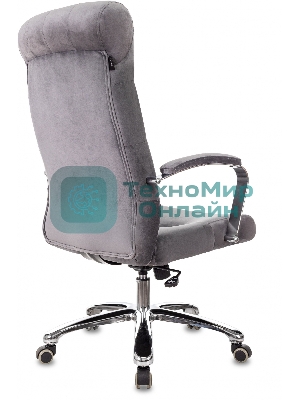 Кресло Бюрократ T-9928SL Fabric Italia 26 серый, ткань