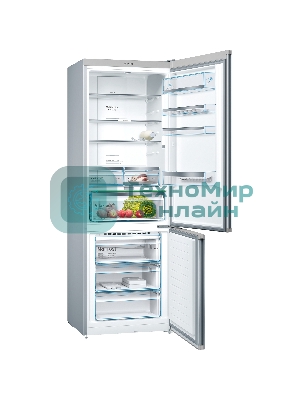 Холодильник Bosch KGN49LB30U черный двухкамерный 330/105л морозилка снизу, No Frost