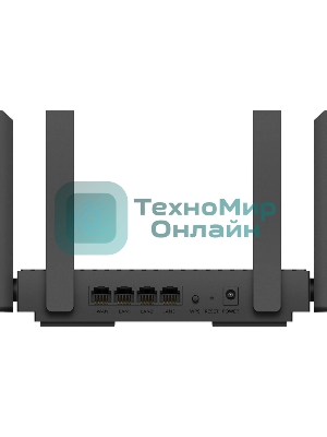 Роутер Cudy WR3000 AX3000 10/100BASE-TX/Wi-Fi черный