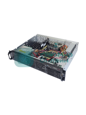 Серверный корпус Ablecom 2U chassis; ATX, Micro-ATX, Mini-ITX MBs; 2 x 3.5''hs + 2 x 3.5'' internal + 1 x 2.5'' internal; flex ATX 500W; no rails