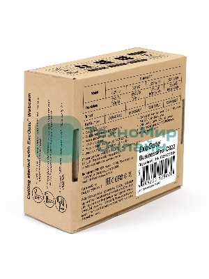 Веб-камера ExeGate BusinessPro C922 HD 1280x720, 30 кадр/с, USB Type-A, микрофон (шумоподавление), универсальное крепление, штатив в комплекте