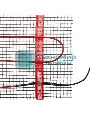 Теплый пол (нагревательный мат) Rexant PRO (RNX -1,0-220 площадь1,0 м² (0,5х2.0 м)), 220 Вт, двухжильный с экраном