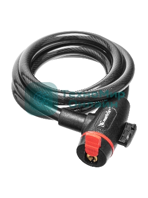 Замок тросовый универсальный с держателем Matrix 12х1200 мм