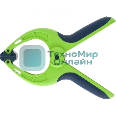 Струбцина Сибртех клещеобразная, пл, корп 2-х комп, рукоятки, усиленная пружина,2-3/4