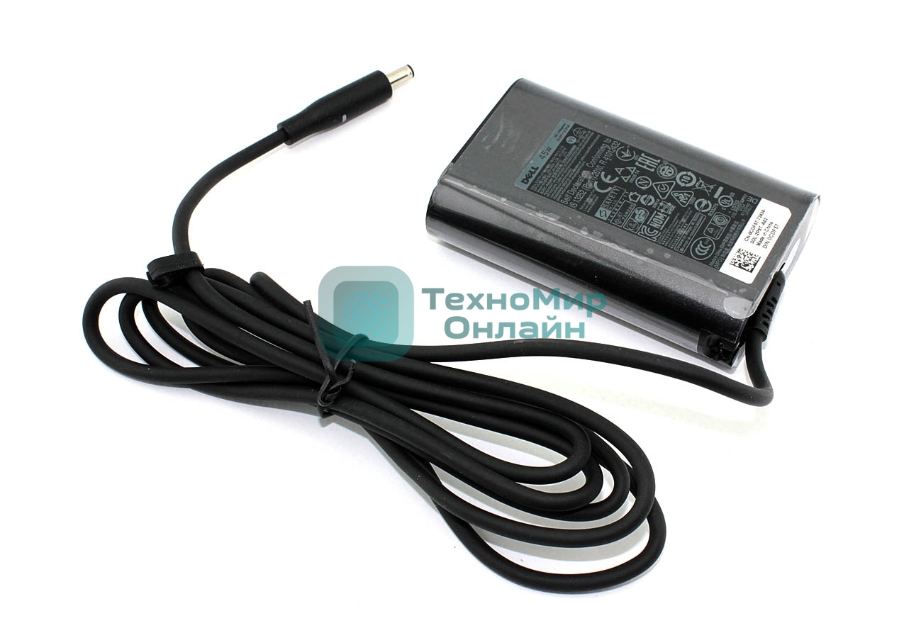 Блок питания (сетевой адаптер) для ноутбуков Dell 19.5V 2.31A 45W 4.5x3.0
