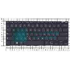 Клавиатура для ноутбука Samsung NP915S3, черная