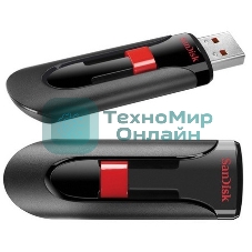 Флешка USB SanDisk USB 128Gb, Cruzer Glide SDCZ60-128G-B35