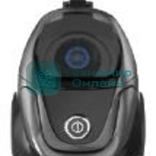 Пылесос без мешка Samsung VC-18M3160VG для сбора пыли, максимально потребляемая мощность 1800 Вт, мощность всасывания 380Вт, объем пылесборника 2 л, серый