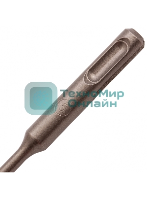 Бур по бетону, двойная спираль, Cobalt W-tip, 5x110 мм, SDS PLUS Denzel