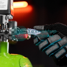 Шланг пневматический Stels ПВХ, 10x16 мм, 18 бар, армированный, прозрач., быстросъем, 3 0м