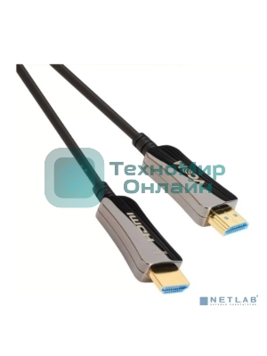 Кабель активный оптический HDMI 19M/M,ver. 2.0, 4K@60 Hz 10m VCOM D3742A-10M
