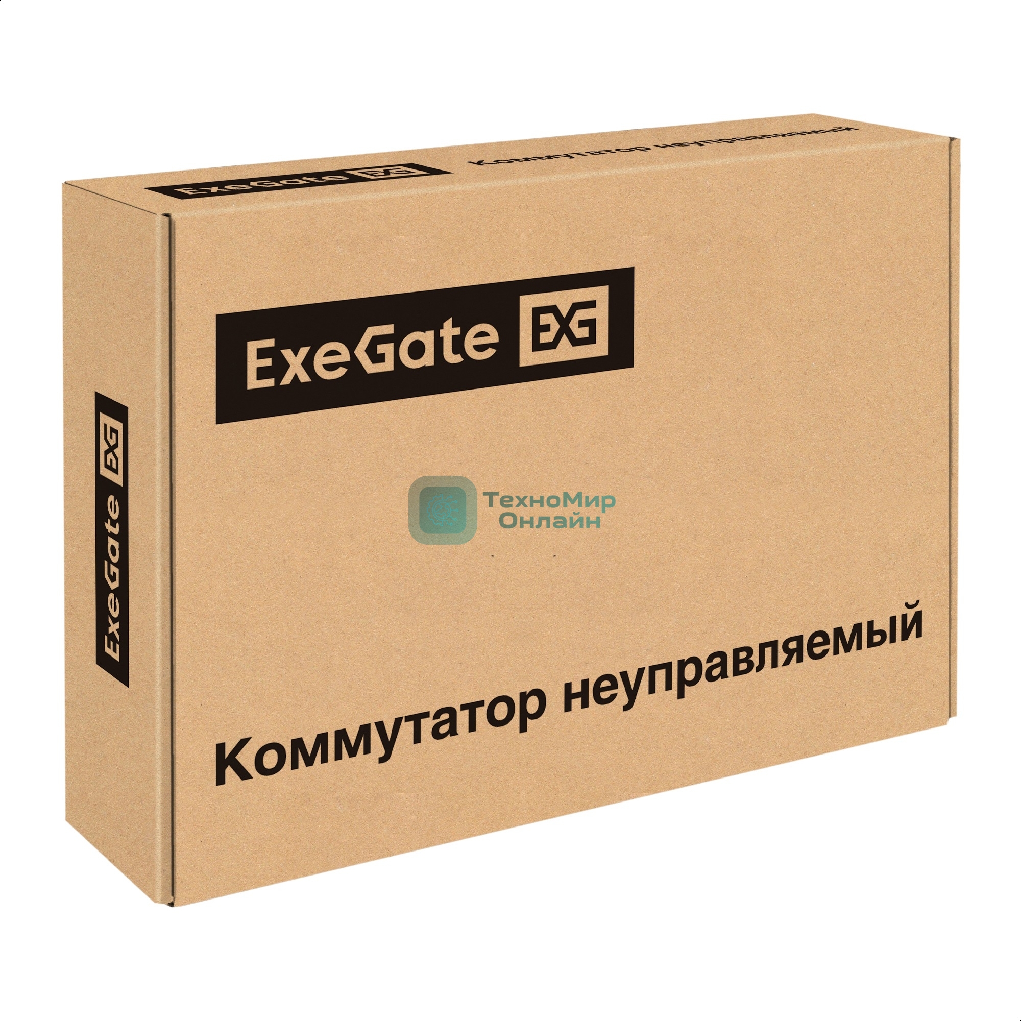 Коммутатор неуправляемый ExeGate EDES-1016D (16-портовый UTP 10/100Mbps, металлический корпус, с возможностью установки в стойку)
